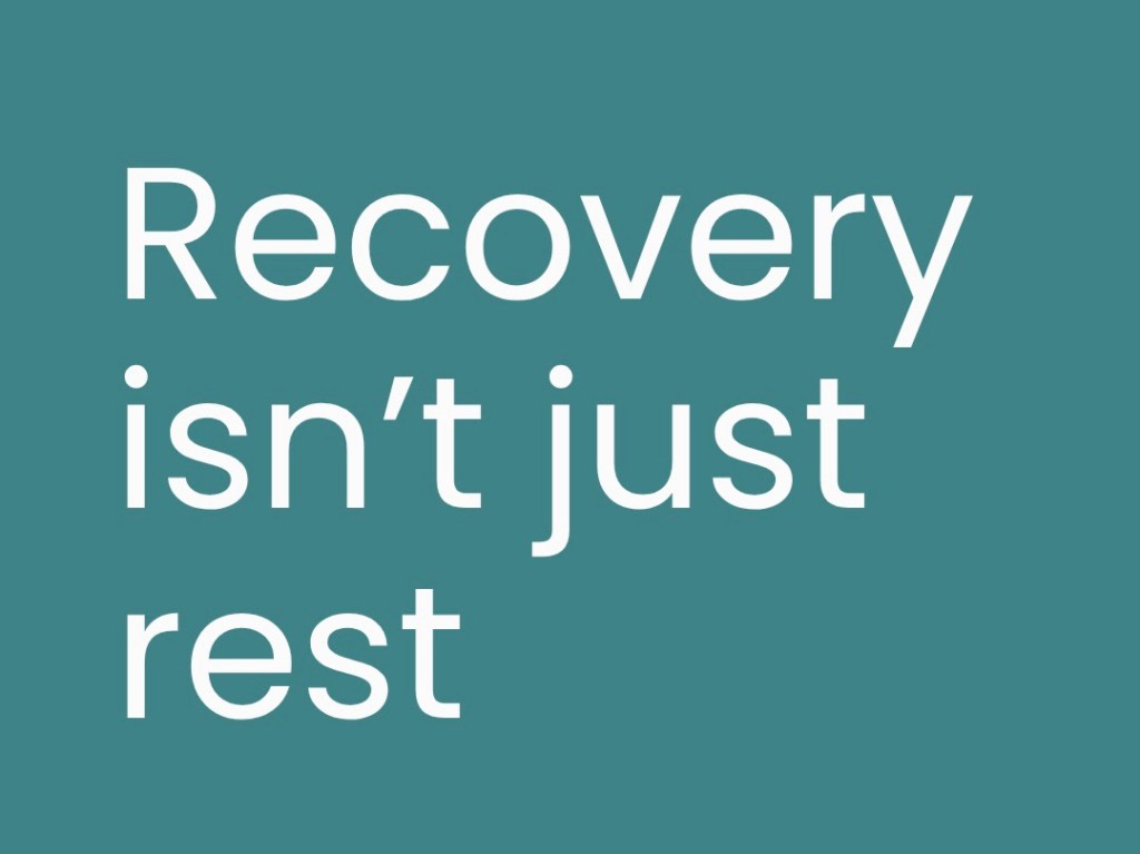 What Running Has Taught Me About Recovery